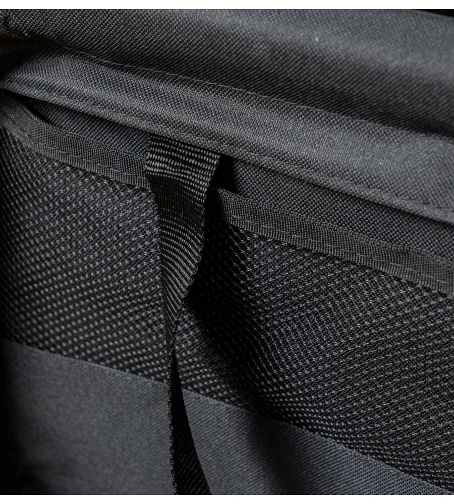 CARRELLO PIEGHEVOLE EUROGARDEN CON RUOTE E FUNZIONE PANCHINA IN ACCIAIO NERO 108X55,5X73 CM